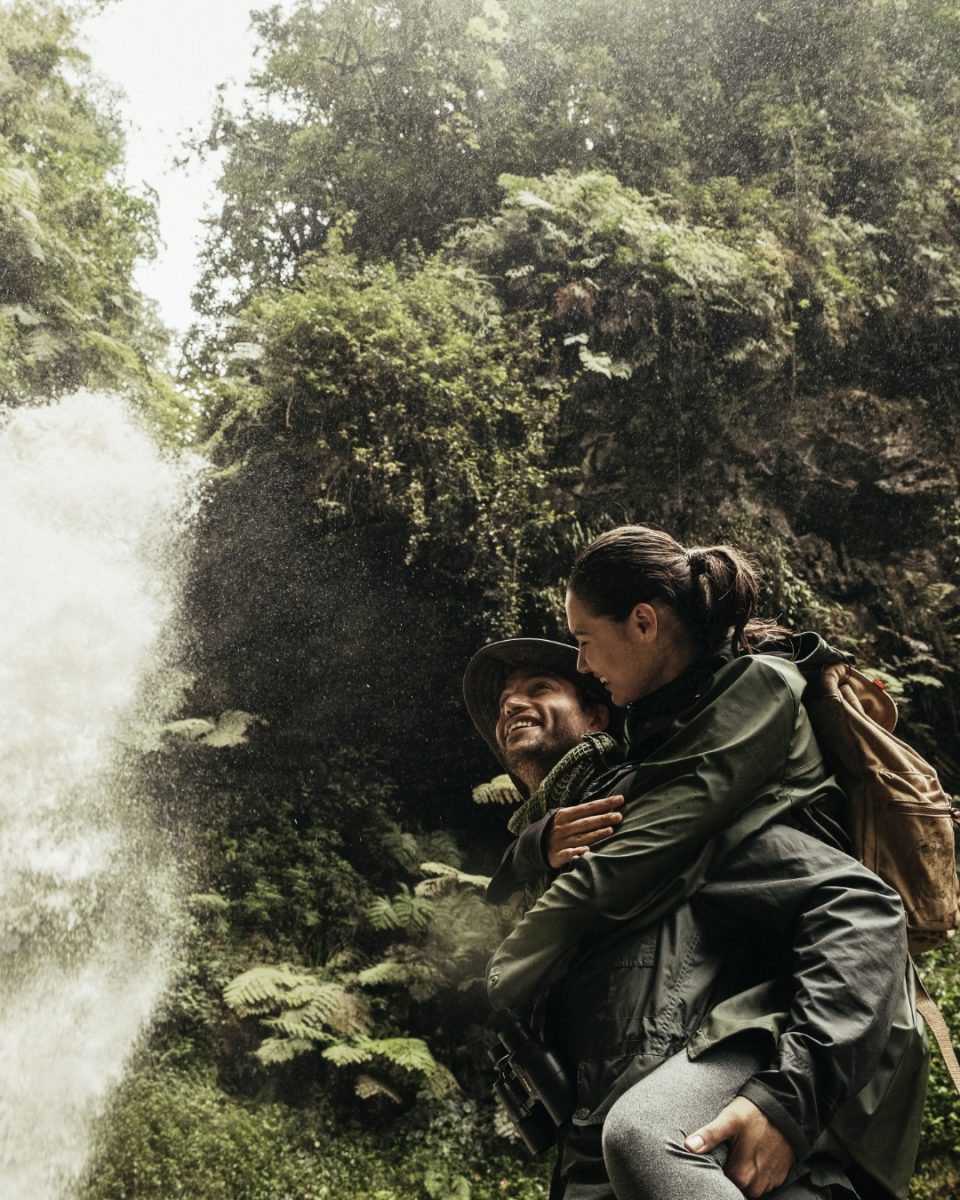 Waterfalls hike in Rwanda