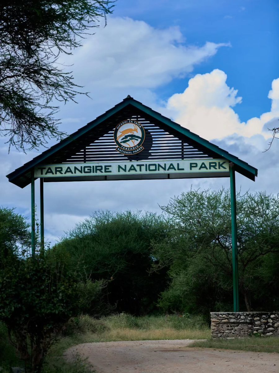 Entrance to Tarangira National park