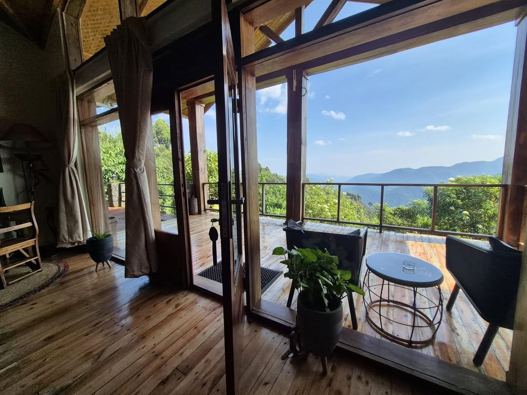 Views at Nkuringo Gorilla lodge